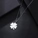 Hot Selling Stainless Steel Pendant, Lucky Clover Necklace, Simple And Personalized Collarbone Accessory_ipsvogv.com