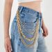 Men And Women's Jewelry Cool Street Pants Chain Multi Layer Chain Metal Feel Advanced Punk Boyfriend Style With Jeans Short Skirt_ipsvogv.com