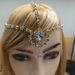 Multi Layer Forehead Chain Ethnic Style Zircon Water Drop Party Rhinestone Gold Headdress_ipsvogv.com