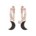 Star And Moon Asymmetrical Earrings For Women Detachable Star And Moon Earrings For Women_ipsvogv.com