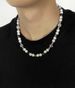 New niche design with reflective beads patchwork collarbone chain, female personality, hip-hop trend, versatile couple_ipsvogv.com