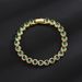 Gold-Plated Emerald Tennis For Men Hip-Hop Style Unisex Personality High-End Full Diamond Zircon Bracelet_ipsvogv.com