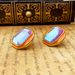 New candy colored drop glaze jelly glass irregular niche personalized fashion and earrings_ipsvogv.com