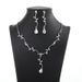 Korean Style New Rhinestone Elegant Fashion Folded Branch Wave Choker Necklace For Women_ipsvogv.com