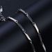 Men's Jewelry Versatile Diamond Melon Seed Chain Necklace Jewelry Hip Hop Personality Stainless Steel Clavicle Chain_ipsvogv.com