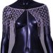 sexy flash Diamond horizontal stripe tassel back decoration hollow round rhinestone body chain female chain_ipsvogv.com