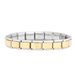 Unisex Jewelry Fashion Modular Bracelet Elastic Stitching Stainless Steel Square Titanium Steel Watch Strap Chain Hot Sale_ipsvogv.com