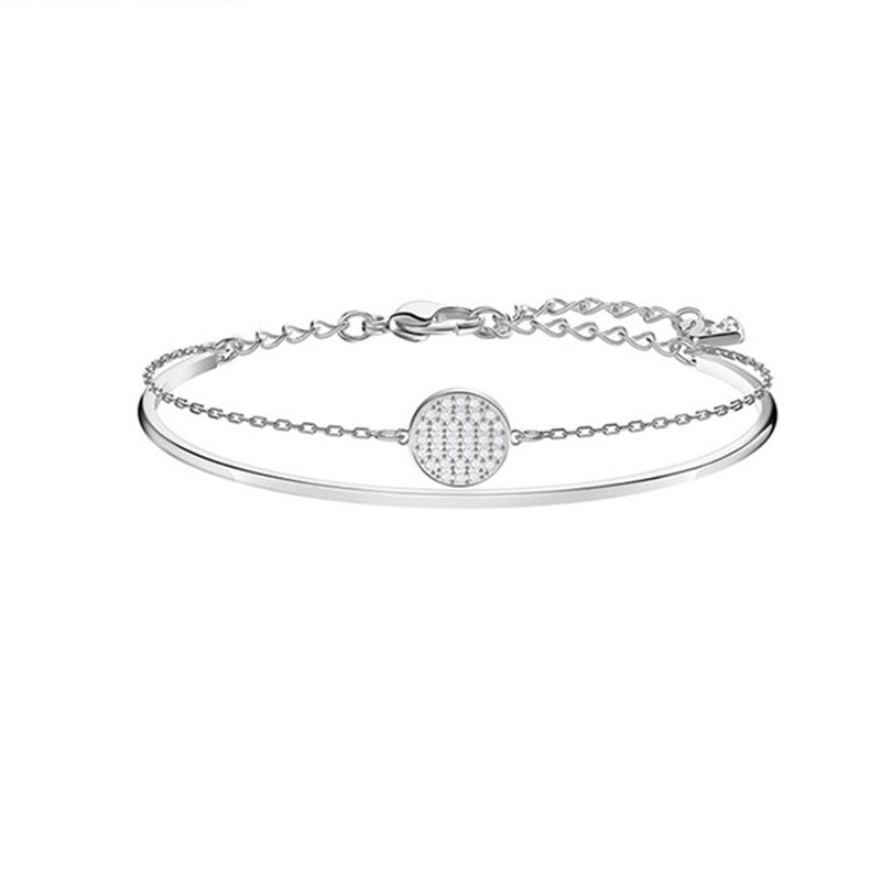 Two In One Double Layer Racket Bracelet Female Element Crystal Bracelet Female_ipsvogv.com