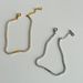 Women’s Jewelry Set Fashion Simple Retro Style Electroplated Zircon Tennis Chain Gold And Silver Anklet_ipsvogv.com