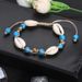 New Summer Necklace Ankle Set Natural Turquoise Shell Bracelet_ipsvogv.com