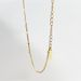 Korean Version Pure Silver Necklace, Simple And Niche Chic, Internet Famous, Round Sequin Short Necklace_ipsvogv.com