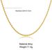 Hot Sale Fried Dough Twists Hip-hop Trend Men's Necklace Twisted Rope With Chain Clothing Accessories_ipsvogv.com