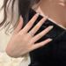 style Butterfly Chinese Zircon Ear Wheat Brushed For Women, Trendy And Luxurious French High-end Niche Design Ring Women,_ipsvogv.com