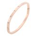Women's Jewelry Classic Square With Zircon Inlay Stainless Steel Bracelet_ipsvogv.com