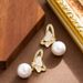 Exquisite Fashionable Diamond Inlaid Zircon Oil Drop Butterfly Pearl Pendant With Feminine Temperament, Simple And_ipsvogv.com
