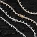 Hip Hop Zircon For Women Mixed Weave Flower Shape Three-Prong Tennis Chain Women's Personalized Layered Necklace_ipsvogv.com