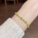 Gold Series Unique Personality Trendy Zircon Bracelet Light Luxury Versatile Design Simple High-end Sense Jewelry_ipsvogv.com