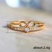 Cao Shi Agete Style Handjewelry Women's Number 8 Infinite Plating Rose Gold Engagement Wedding Ring_ipsvogv.com