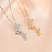 Korean Tassel Butterfly Light Luxury Temperament Gorgeous Full Diamond Necklace Female Internet Celebrity Versatile_ipsvogv.com