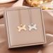 Diamond Studded Cute Letter Bone Titanium Steel For Female Internet Celebrity Hip-hop Versatile Collarbone Chain_ipsvogv.com