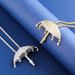 Men And Women's Jewelry Hip Hop Umbrella Pendant Necklace - Trendy Cubic Zirconia Charm With 14K Plated Chain Umbrella Zircon Pendant Personality_ipsvogv.com