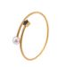 Unisex Versatile retro simple new stainless steel flower bracelet hot selling popular ins women's bracelet_ipsvogv.com