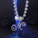 New Hip-Hop Letter Alloy Pendant Necklace With Heart Clasp And Rhinestones For Women_ipsvogv.com