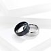 Men And Women's Jewelry Matte Brushed Simple Titanium Steel Ring Vacuum Plating Can Be Engraved_ipsvogv.com