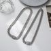 Hip Hop Men's Minimalist Cuban Instagram Trendy Cool Couple Full Diamond Necklace Accessories_ipsvogv.com