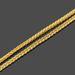 Hot selling men's fashionable gold necklace, thick flower basket chain, neutral, simple and versatile fox tail chain_ipsvogv.com