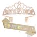 BIRTHDAY QUEEN Queen's Birthday Crown Etiquette Belt Ribbon Shoulder Strap Party_ipsvogv.com