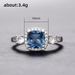 Cao Shi Caibao Series Zircon Ring for Women's Wedding Exchange Handicrafts_ipsvogv.com