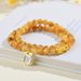 Natural Crystal Golden Tiger Eye Stone Pixiu Double Circle Bracelet Classic New Chinese Women's Handstring Jewelry_ipsvogv.com