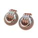 Women's Retro Hollow Metal Circle Plain Earrings Large Earrings Medieval Niche Personality Design Earrings Earrings_ipsvogv.com