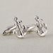 High end French alloy electroplating ship anchor rudder cufflinks metal men's personalized shirt suit sleeve needles_ipsvogv.com