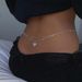 Sexy personality double layer heart pendant waist chain belly dance fashion full diamond belly button body chain accessories_ipsvogv.com