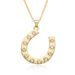 New Products Ins Style Hot Selling Fashion Personality Horseshoe Print Key Female Pendant Necklace_ipsvogv.com