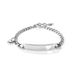 Women's Jewelry Niche Stainless Steel Smooth Surface Can Be Engraved Hollow Love Titanium Steel Bracelet_ipsvogv.com