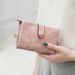 New Frosted Wallet For Women Korean Version Large Capacity Short Wallet Student Friendly Multi Slot Women's Wallet_ipsvogv.com