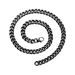 Instagram style minimalist titanium steel necklace street hip-hop trendsetter side Cuban chain jewelry_ipsvogv.com