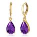 Women's Jewelry Zircon Ear Clips Teardrop Shaped Diamond Ear Clips_ipsvogv.com