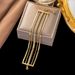 Fashionable Multi-layer Titanium Steel Metal Chain With Irregular Design And Punk Style Bracelet For Women_ipsvogv.com