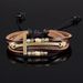 Men's Jewelry Retro Roman Cross Men's Beaded Leather Bracelet Fashion Hip Hop All Match Leather Bracelet_ipsvogv.com