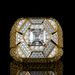 Sanjie Men's Trendy Jewelry Hip Hop Square Diamond Set Alloy Ring_ipsvogv.com