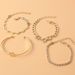 Temperament Retro Style Alloy Star Hollow Multi Layer Bracelet Fashion Casual Style Hand Jewelry_ipsvogv.com