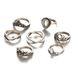 New Hollow Flower Geometry 7-piece Set Of Ring Accessories_ipsvogv.com