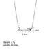 Korean Style Temperament, Light Luxury, Full Of Zirconium Copper Micro Inlaid Necklace, Real Gold Electroplating, Simple_ipsvogv.com