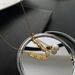 necklace light luxury niche 2022 new female ring interlocking titanium steel temperament clavicle chain accessories_ipsvogv.com
