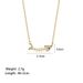 Korean Style Temperament, Light Luxury, Full Of Zirconium Copper Micro Inlaid Necklace, Real Gold Electroplating, Simple_ipsvogv.com