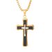 Cross Fashionable And Trendy Stainless Steel Pendant Necklace, Gift For Men_ipsvogv.com